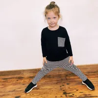 The Signature Legging -- Full Stripe