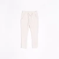 Heathered Oatmeal Modal Rib Jogger