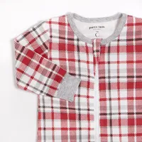 Red Plaid Printed Sleeper