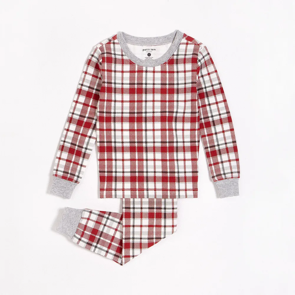 Red Plaid PJ Set (2 pcs.)