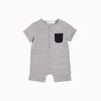 MILES BASIC" SHORT SLEEVE ROMPER