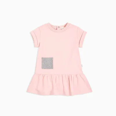 ‘’MILES BASIC’’ LIGHT PINK DRESS