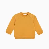 "MILES BASIC" MUSTARD SWEATER