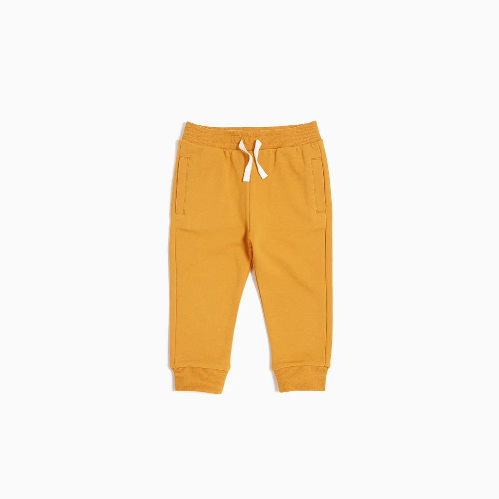 "MILES BASIC" MUSTARD JOGGER