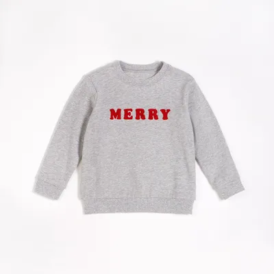 Merry Heather Grey Sweatshirt