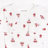 Sweater Weather Print on Off-White PJ Set (2 pcs.)