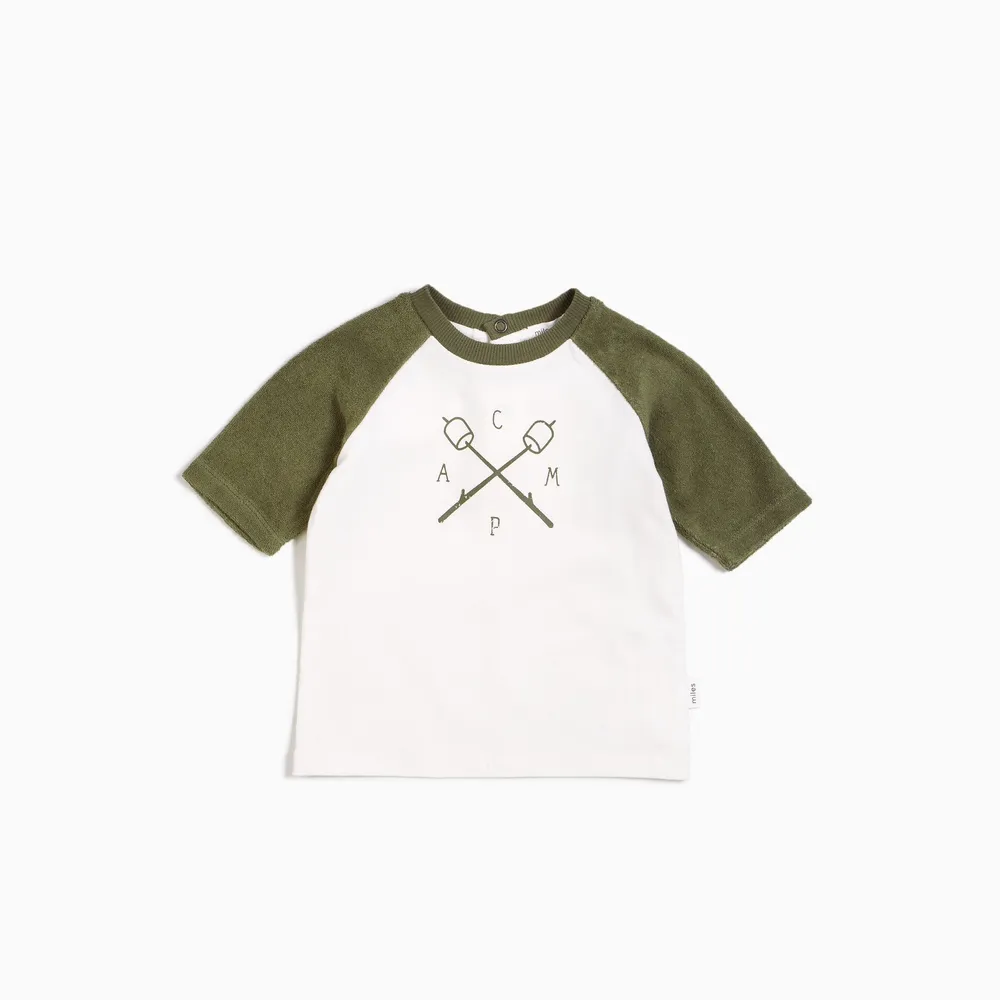 FORREST TERRY CLOTH RAGLAN TEE