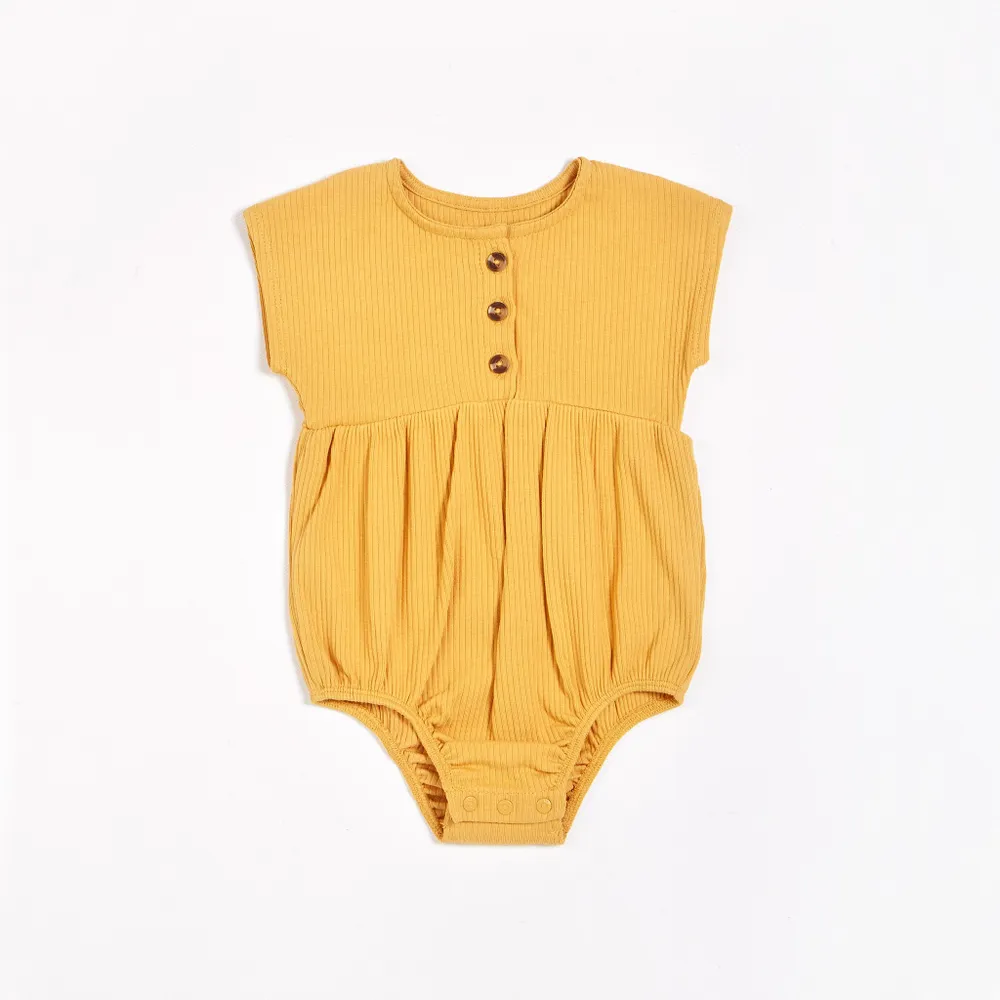 Soleil Modal Rib Bubble Romper