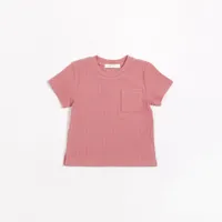 Ribbed Pocket Shirt - Pink