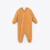 Miles Basics Fleece Playsuit Dijon