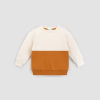 Dijon Color Block on Crème Sweatshirt