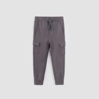 Charcoal Cargo Joggers