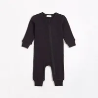 Caviar Black Modal Rib Sleeper