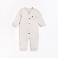 Crème French Terry Playsuit