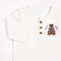 Bear Cub Henley Outfit Set