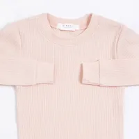 Blush Modal Rib Infant PJ Set