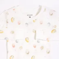 Easter Egg Print on Off-White Infant PJ Set