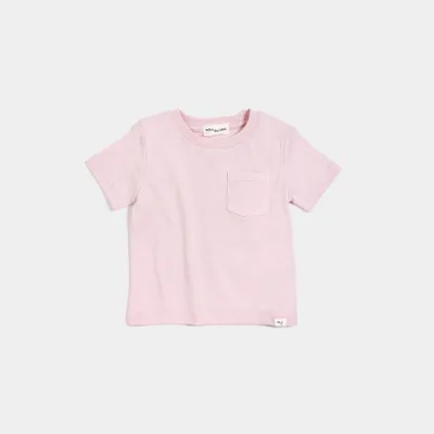 "Miles Basics" Cloudy Pink T-Shirt