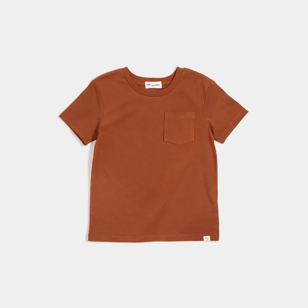 "Miles Basics" Sandstone T-Shirt