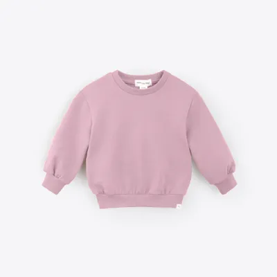 Miles Basics Fleece Girls' Sweatshirt Mauve