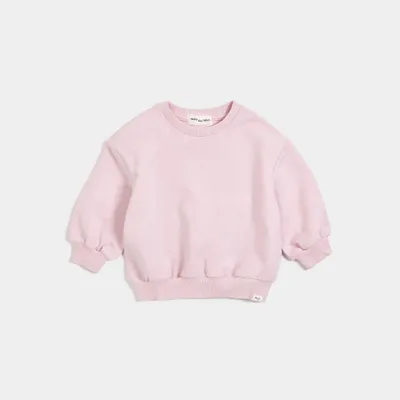 "Miles Basics" Cloudy Pink Puff Sweatshirt