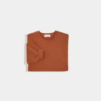 "Miles Basics" Sandstone Puff Sweatshirt