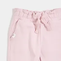 "Miles Basics" Cloudy Pink Ruffle Jogger