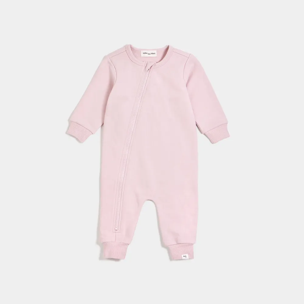 "Miles Basics" Cloudy Pink Playsuit