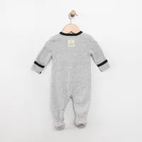 Solid Heather Grey Footie