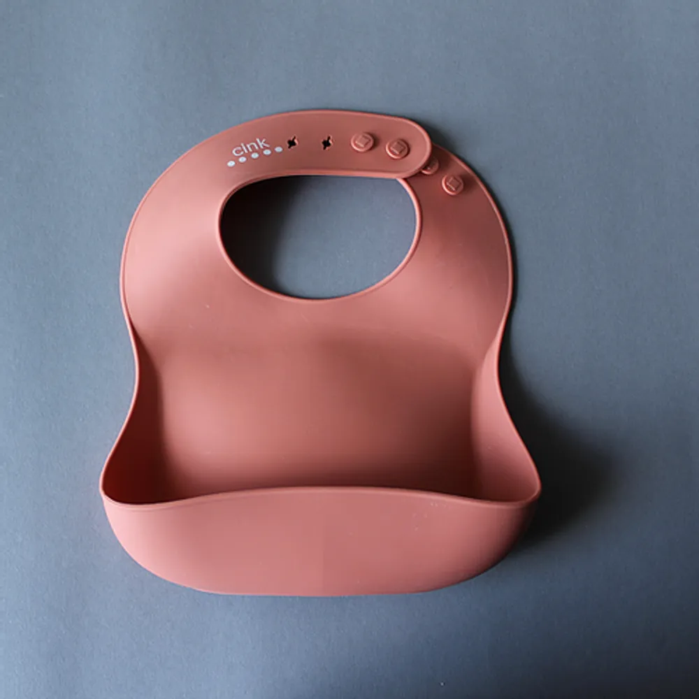 Silicone Bib - Brick