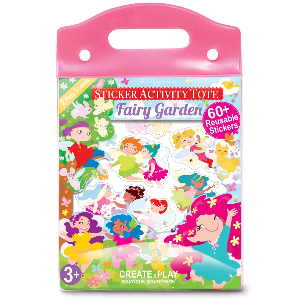 Fairy Garden Sticker Activity Tote