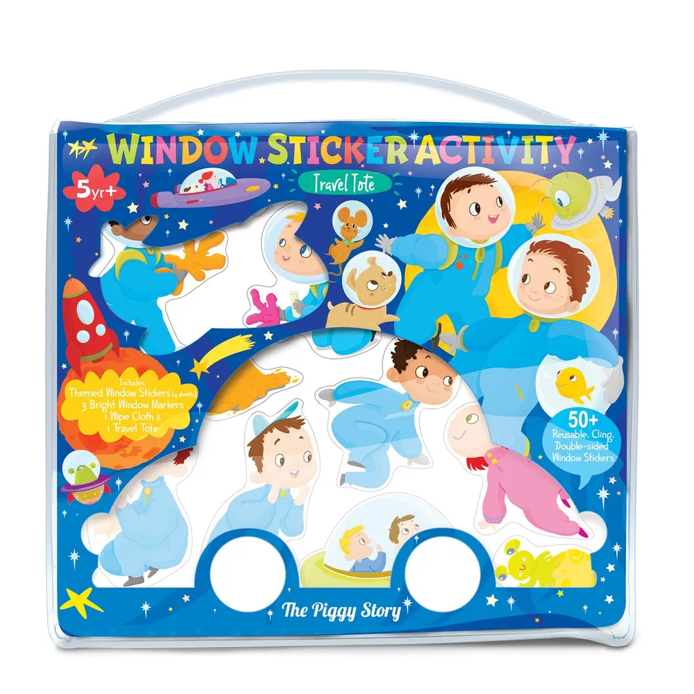 Window Sticker Activity- Space Adventure