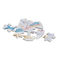 80 PIECE " BUTTERFLY" SHAPED JIGSAW WITH SHAPED BOX - FANTASY