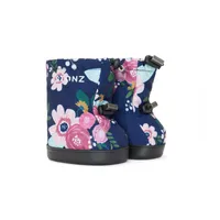 Toddler Booties - Wildflower Navy