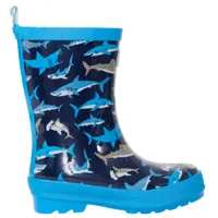 Shark School Shiny Rain Boots