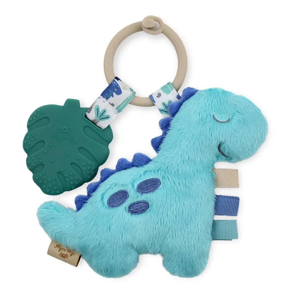 Itzy Pal™ Plush + Teether (Dino