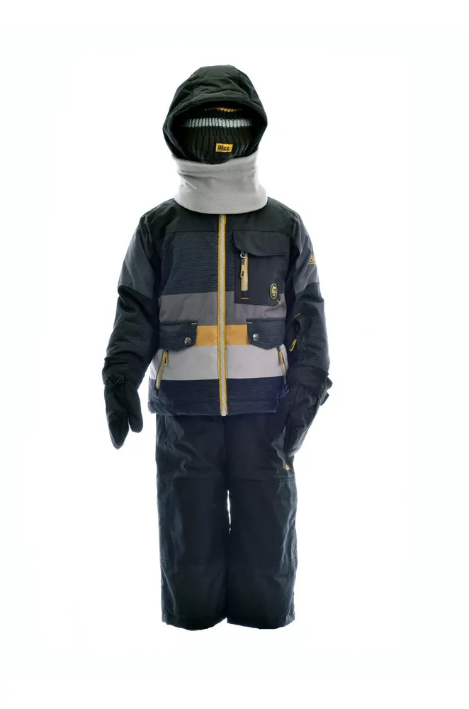 Blizz Snowsuit Set Anthracite Grey