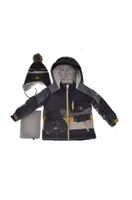 Blizz Snowsuit Set Anthracite Grey