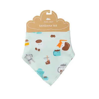 Bandana Bib - Coffee