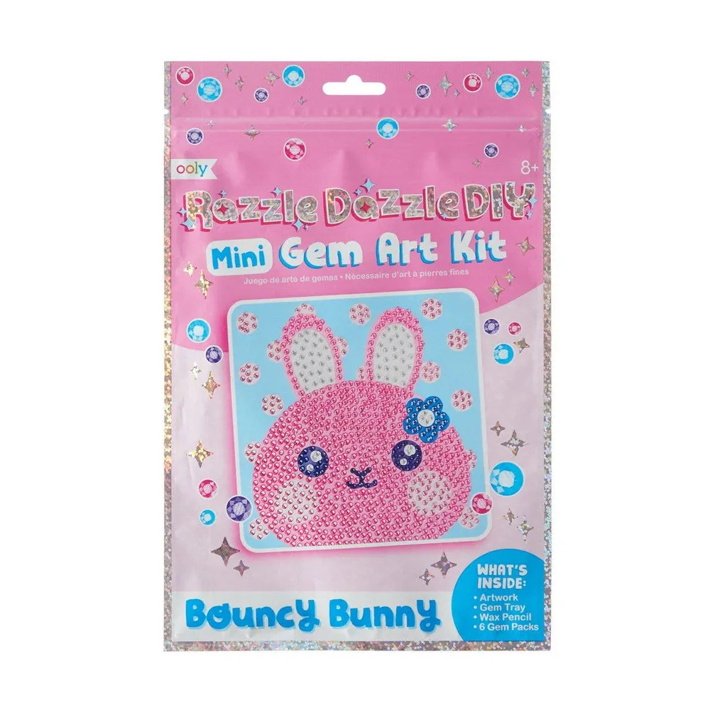 Razzle Dazzle D.I.Y. Mini Gem Art Kit - Bouncy Bunny