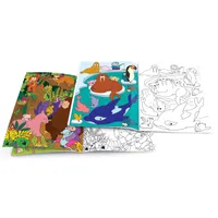 Animals Around the World Dry Erase Coloring Book