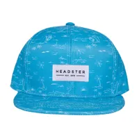 ADVENTURE AWAITS BLUE SNAPBACK