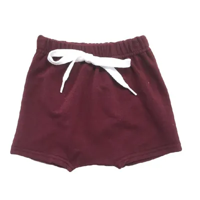 Maroon Harem Shorts