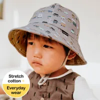 Toddler Bucket Hat 'Trains' Print