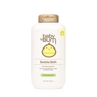Baby Bum Bubble Bath - 12 FL OZ (Green  Coconut)