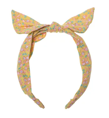 BLOSSOM TIE HEADBAND