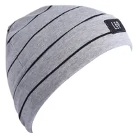 Boston cotton beanie (Heather Gray + Black)