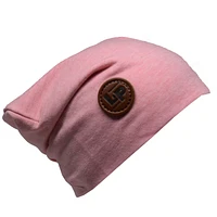 Heather Pink Beanie