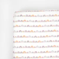 Muslin Crib Sheet - Linear Rainbow