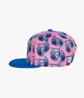 Bud the budgie Snapback Peaches